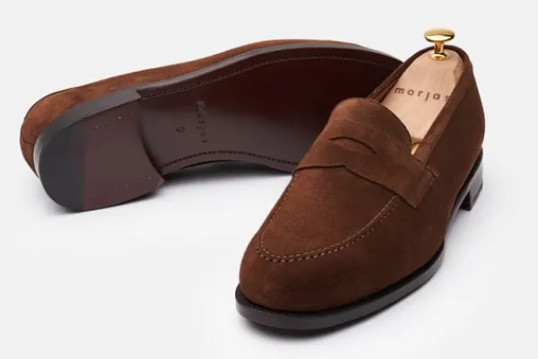 MORJAS Loafers>The Penny Loafer MediumBrownSuede