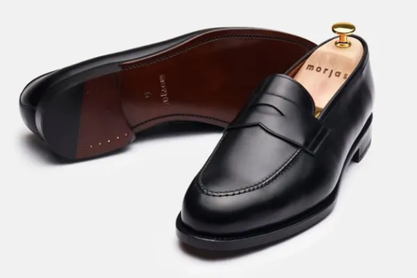 MORJAS Loafers>The Penny Loafer BlackCalf
