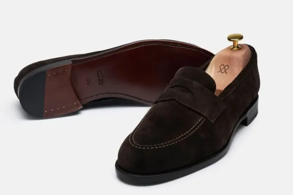 MORJAS Loafers>The Penny Loafer BrownSuede
