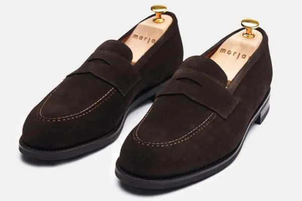 MORJAS Loafers>The Penny Loafer BrownSuede