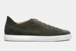 MORJAS Sneakers>The Sneaker 02 GreenSuede