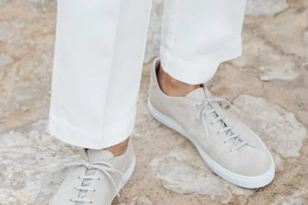 MORJAS Sneakers>The Sneaker 02 LightBeigeSuede