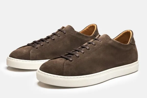 MORJAS Sneakers>The Sneaker 02 NougatSuede
