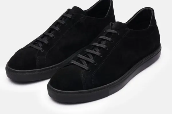 MORJAS Sneakers>The Sneaker 02 AllBlackSuede