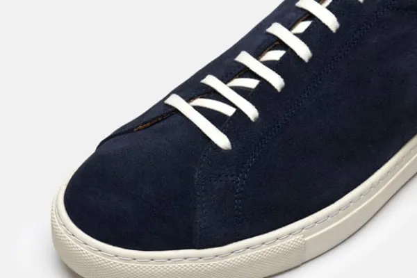 MORJAS Sneakers>The Sneaker 02 DeepBlueSuede