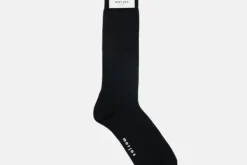 MORJAS Socks>The Sock DarkGreyRibbed