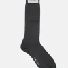 MORJAS Socks>The Sock MidGreyRibbed