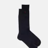 MORJAS Socks>The Sock NavyRibbed