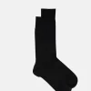 MORJAS Socks>The Sock BlackRibbed