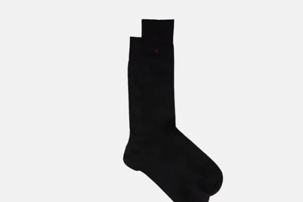 MORJAS Socks>The Sock BlackRibbed