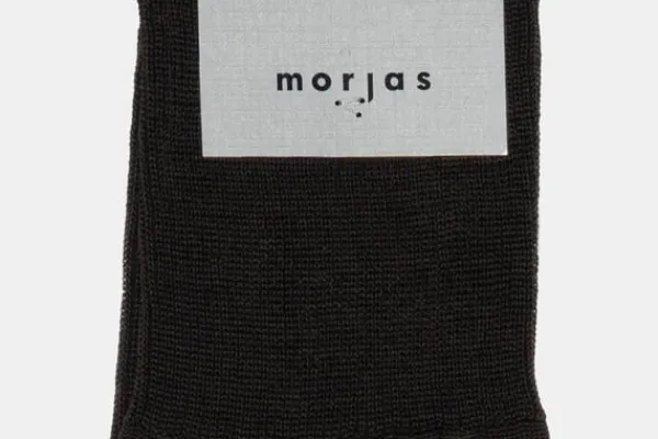 MORJAS Socks>The Sock BrownRibbed