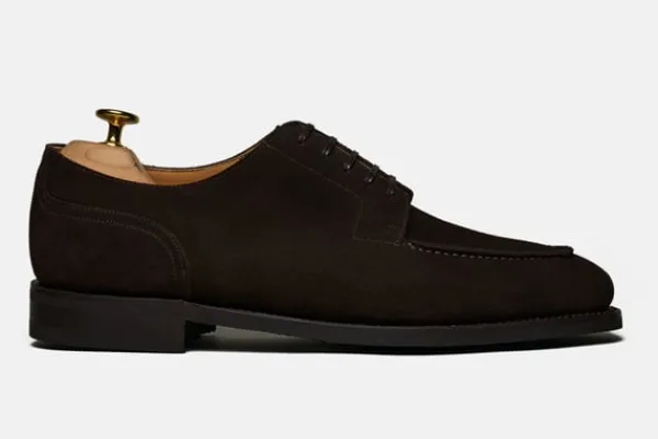 MORJAS Derbies>The Split Toe Derby BrownSuede