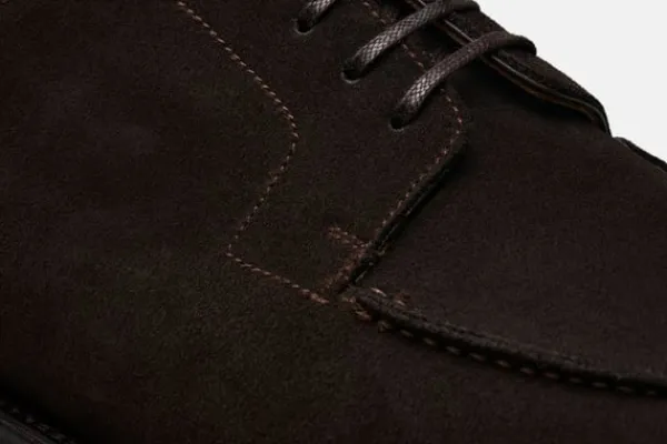 MORJAS Derbies>The Split Toe Derby BrownSuede