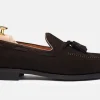 MORJAS Loafers>The Tassel Loafer BrownSuede