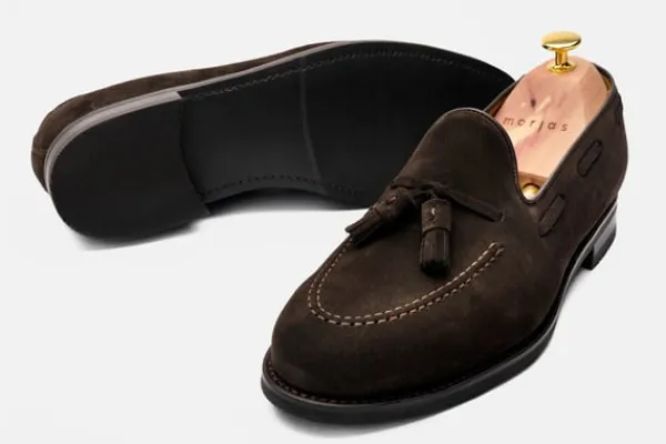 MORJAS Loafers>The Tassel Loafer BrownSuede