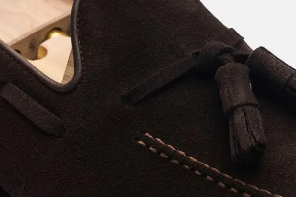 MORJAS Loafers>The Tassel Loafer BrownSuede