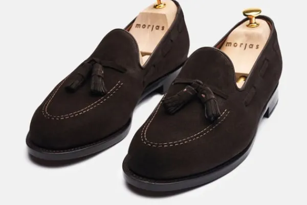 MORJAS Loafers>The Tassel Loafer BrownSuede