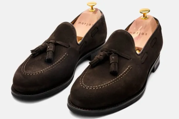 MORJAS Loafers>The Tassel Loafer BrownSuede